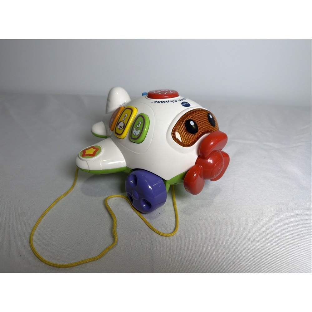 Vtech - Fly & Learn Airplane - Interactive Toddler Toy with Lights & Sounds Fun